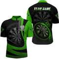 Personalized Black Green 3D Darts Custom Cool Dart Team