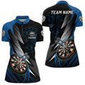 Personalized Black Blue Darts Custom Dart Team