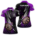 Personalized Black Purple Darts Custom Darts Team