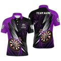 Personalized Black Purple Darts Custom Darts Team