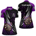 Personalized Black Purple Darts Custom Darts Team