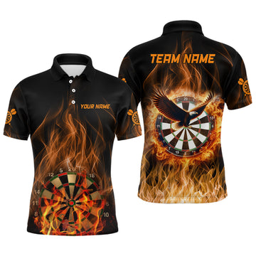 Orange Fire Flame Eagle Darts Custom Dart Dart