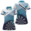 Silhouette White Blue Dart Personalized Cool Women Dart