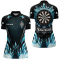Blue Ice Dartboard Custom Darts Quarter-Zip Cool Darts Dart
