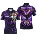Purple Thunder Lightning Eagle Women Darts Custom Dart