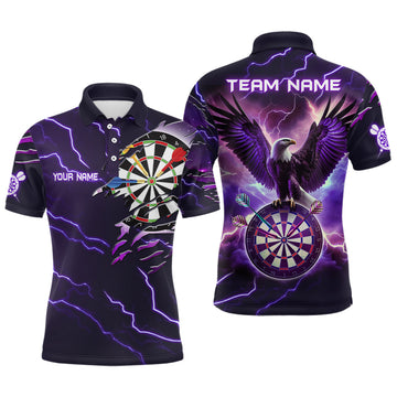 Purple Thunder Lightning Eagle Women Darts Custom Dart