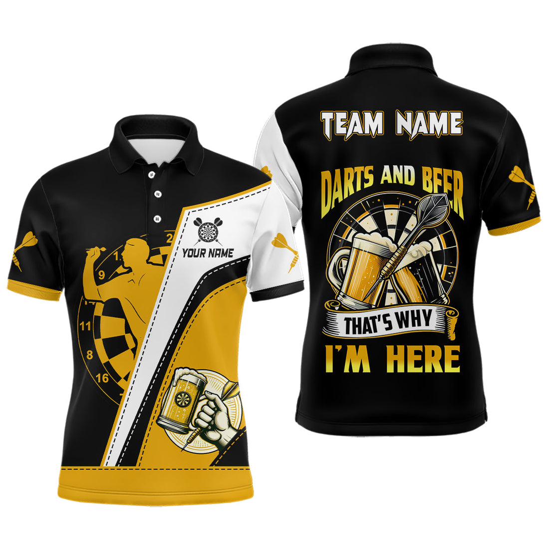 Darts And Beer That's Why Im Here Darts Custom Beer Dart