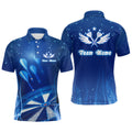 Blue Fire Flame Star Personalized Darts Custom Cool Dart