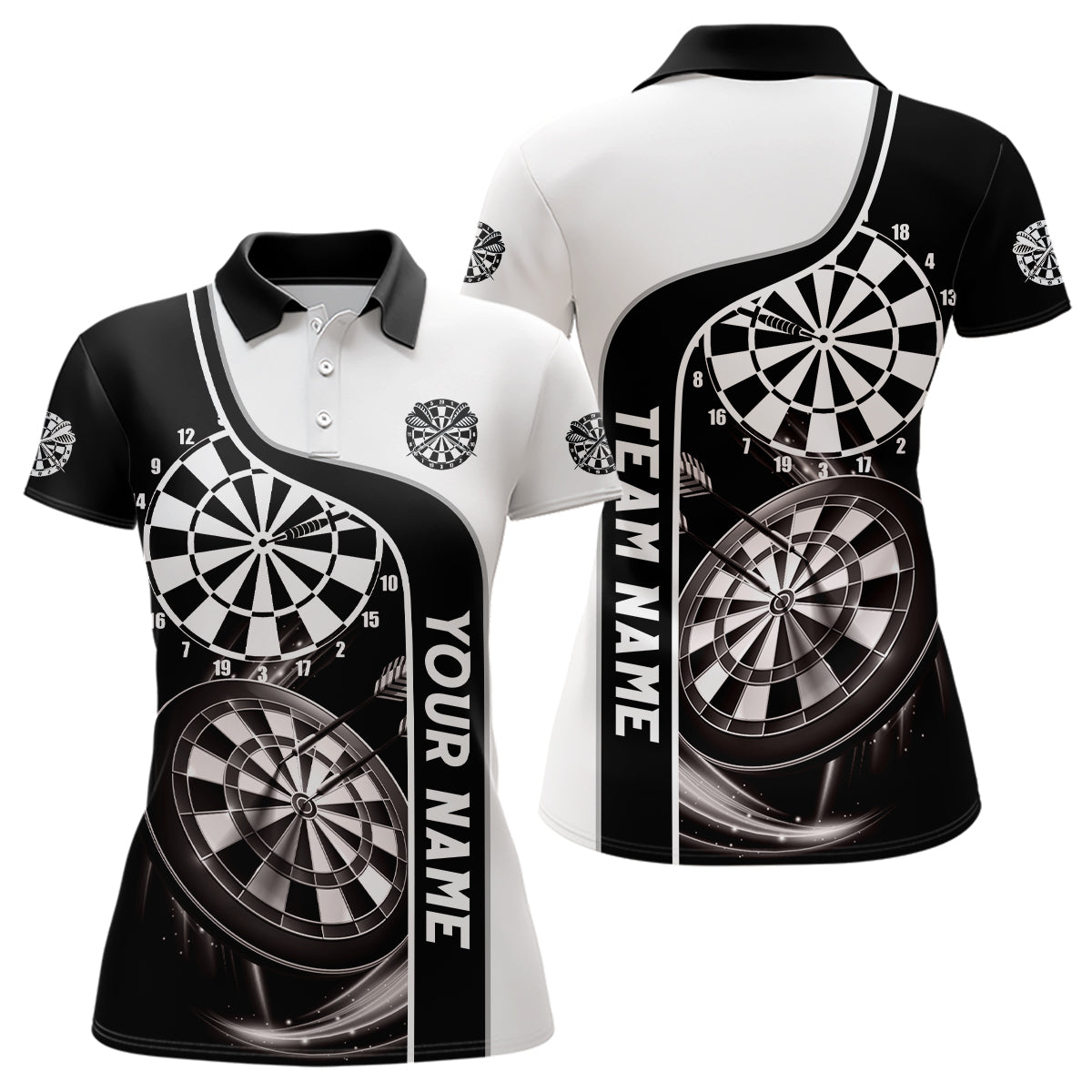 Black And White Darts Customized Darts Dart
