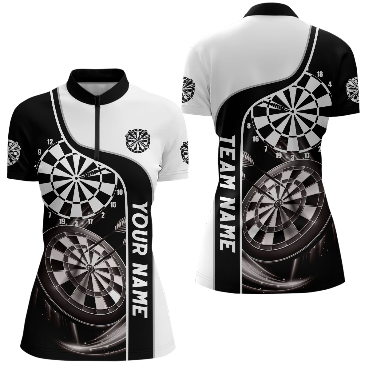 Black And White Darts Customized Darts Dart