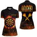 Personalized Flame Darts King Custom Name Fire Darts