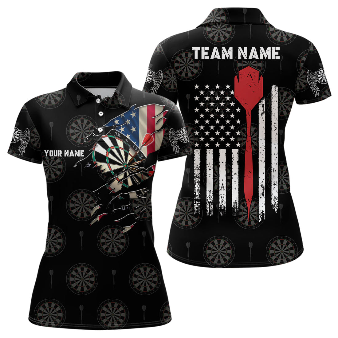 Personalized American Flag Custom Darts Patriotic Dart