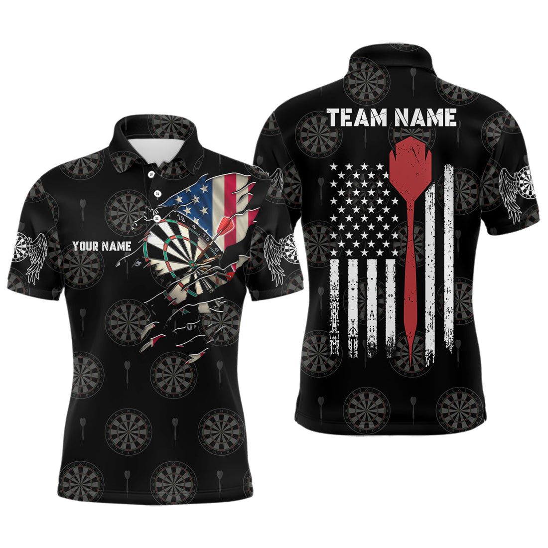 Personalized American Flag Custom Darts Patriotic Dart