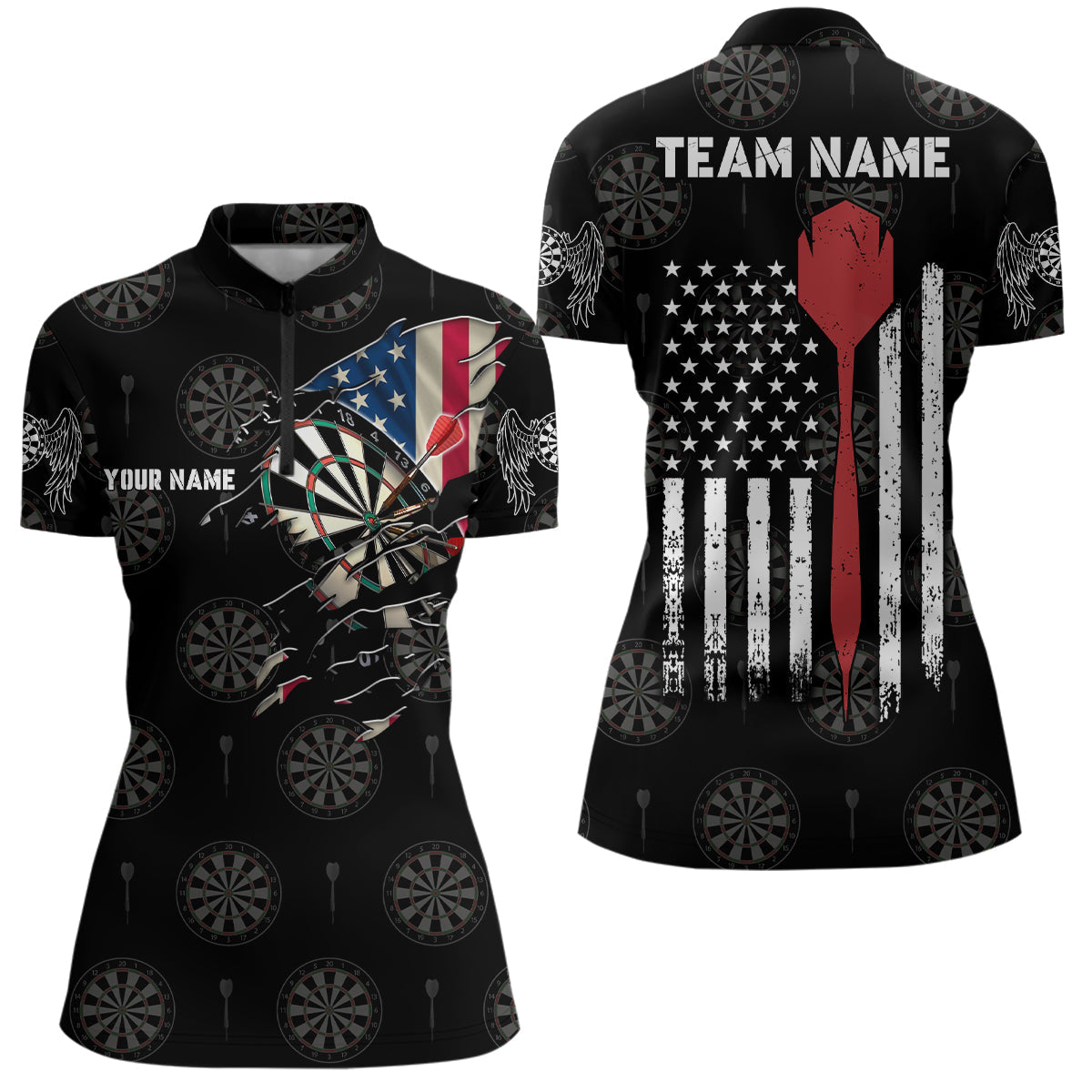 Personalized American Flag Custom Darts Patriotic Dart