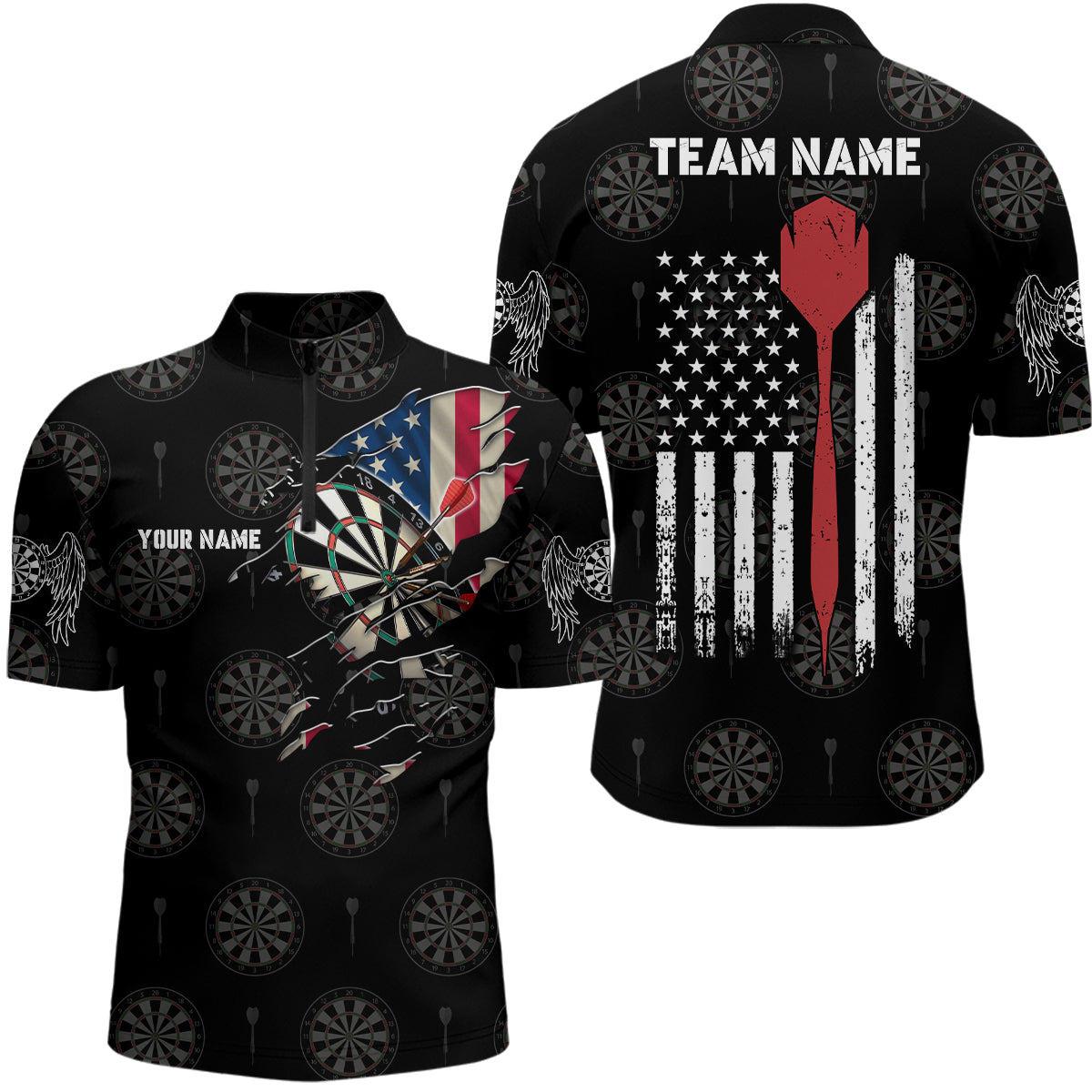 Personalized American Flag Custom Darts Patriotic Dart
