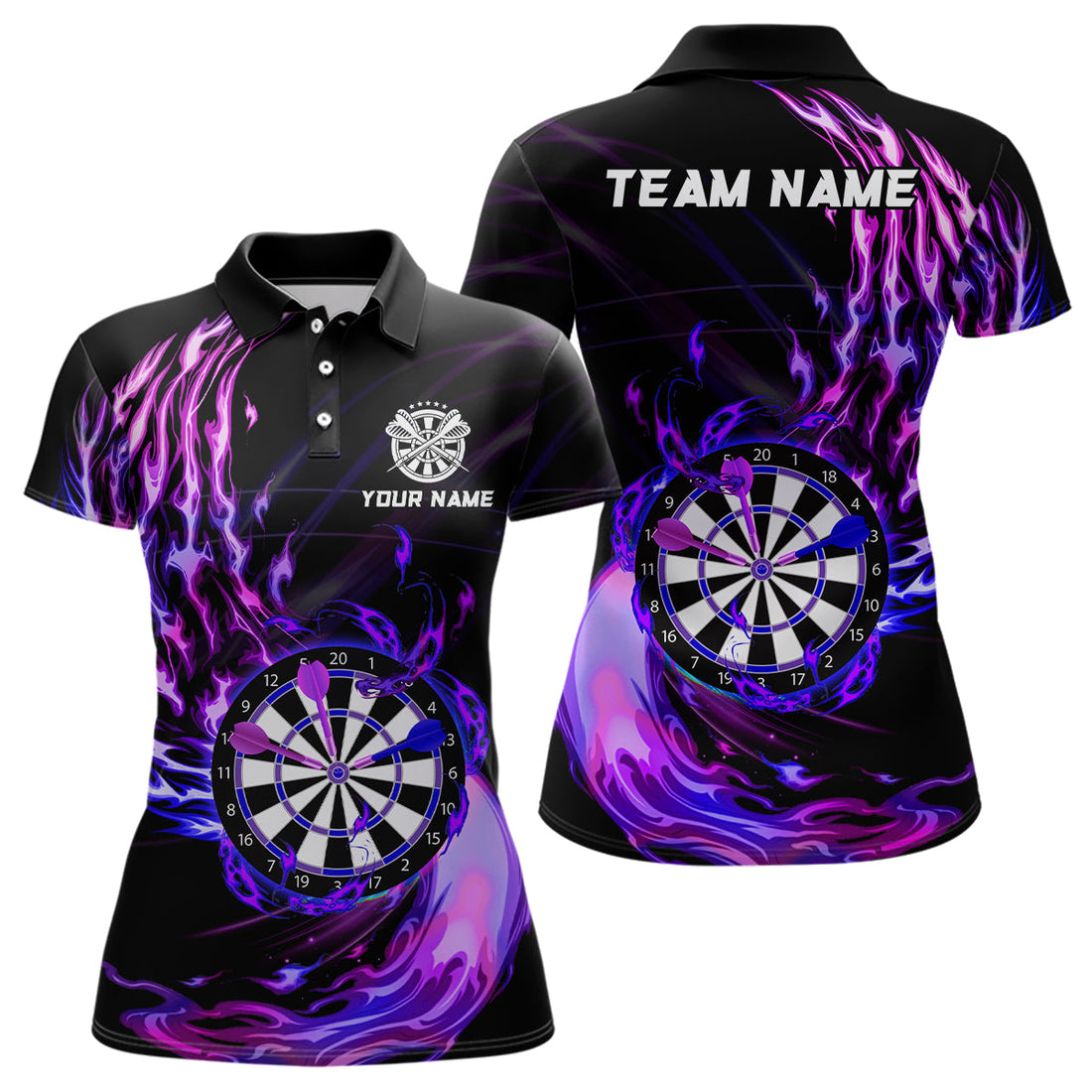 Purple Fire Dartboard Darts Custom Darts Dart
