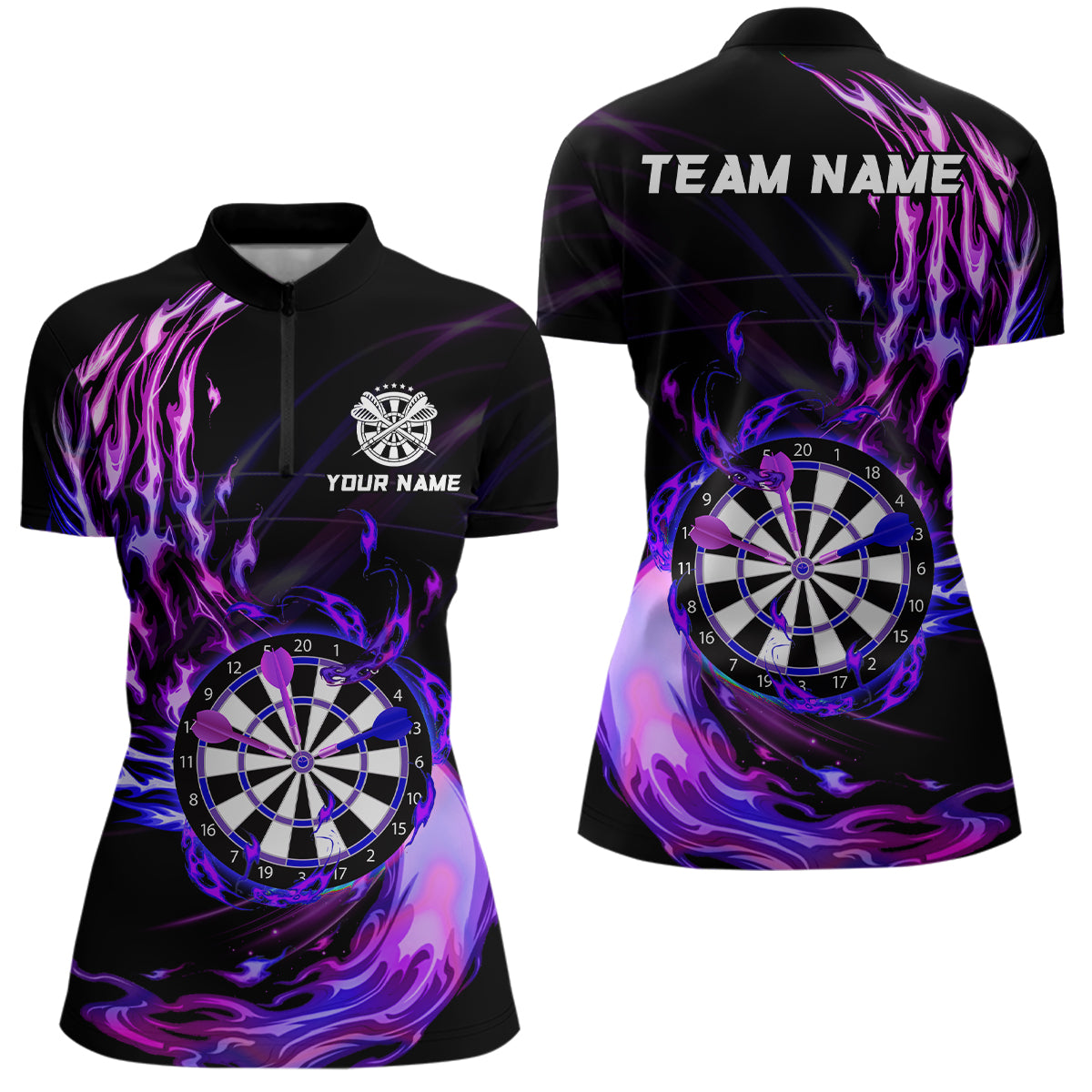 Purple Fire Dartboard Darts Custom Darts Dart
