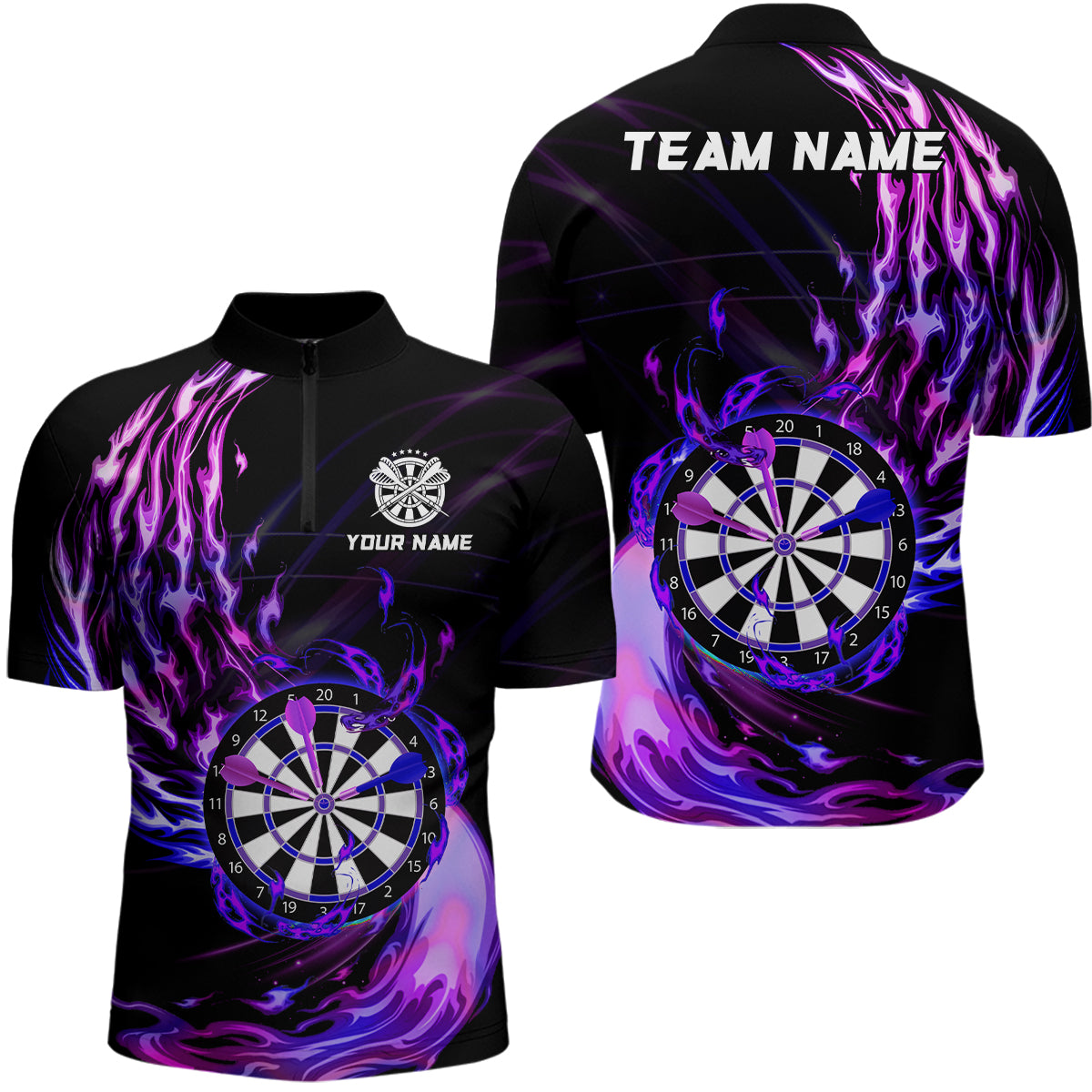 Purple Fire Dartboard Darts Custom Darts Dart