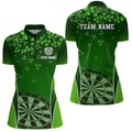 3D Green Clovers Patrick Day Darts Personalized Dart