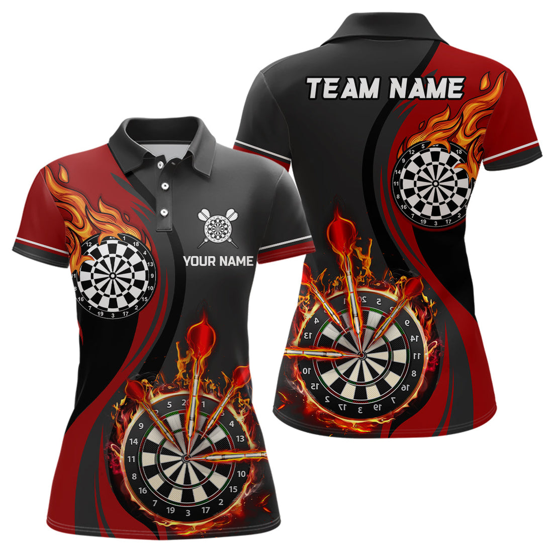 Red Fire Flame Darts Custom Dart Dart