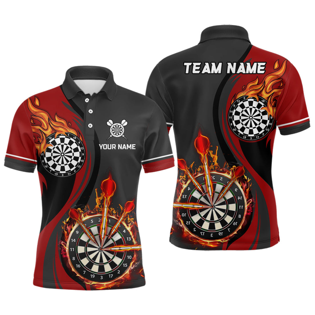 Red Fire Flame Darts Custom Dart Dart