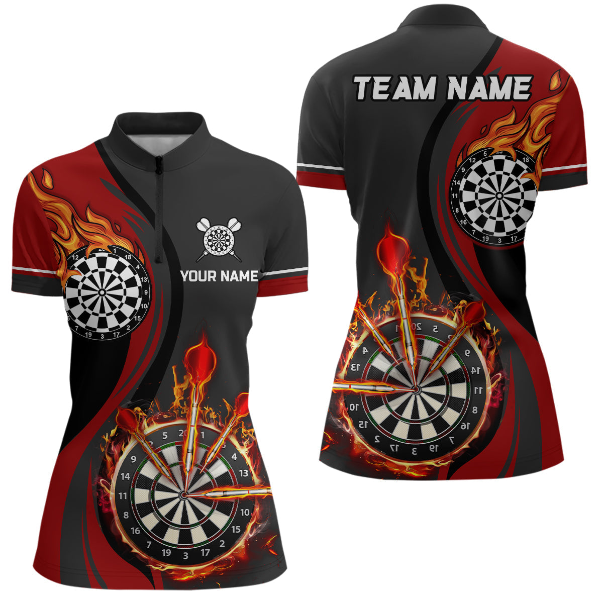 Red Fire Flame Darts Custom Dart Dart