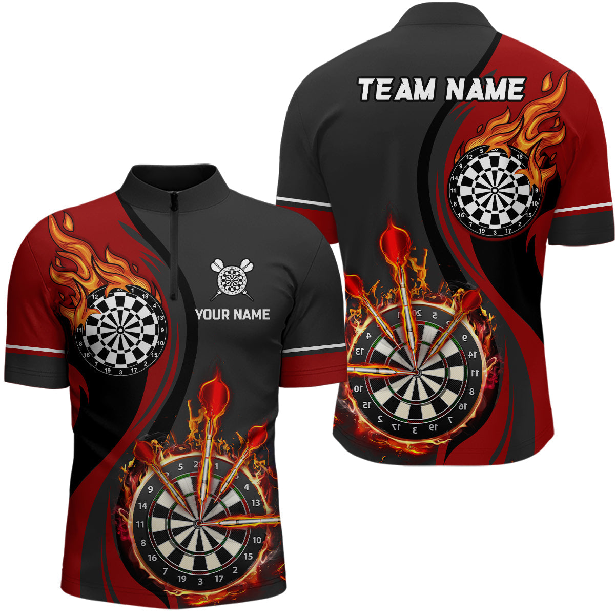 Red Fire Flame Darts Custom Dart Dart