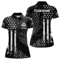 Personalized Us Flag Hive Pattern Darts Quarter-zip Patriotic Darts