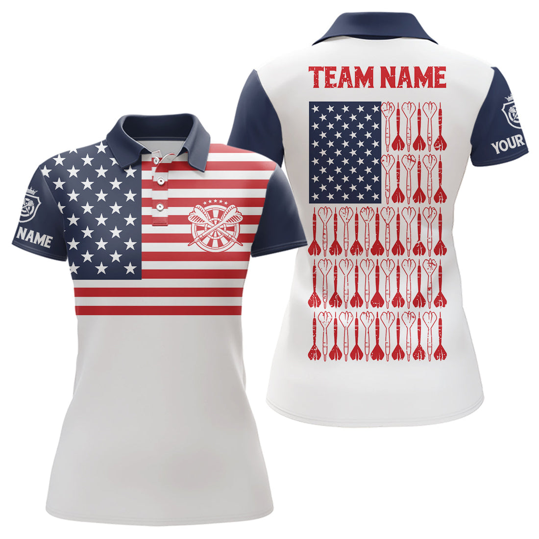 Personalized American Flag Dart Patriotic Dart Dart