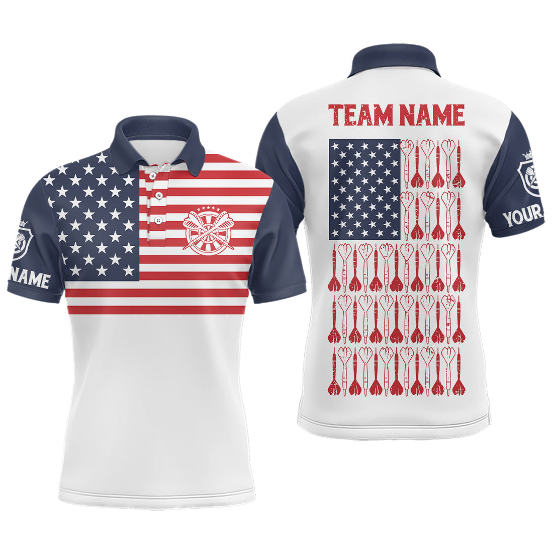 Personalized American Flag Dart Patriotic Dart Dart