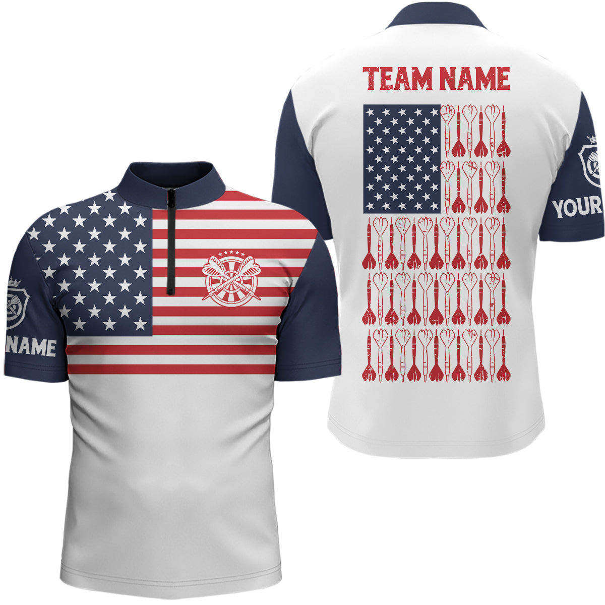 Personalized American Flag Dart Patriotic Dart Dart
