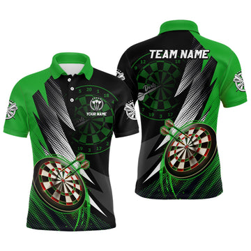 Personalized Green Black Darts Custom Cool Darts