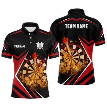 Black Red Fire Flame Darts Custom Darts Dart