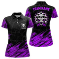 Personalized All Over Print Skull Darts Purple Black Dart