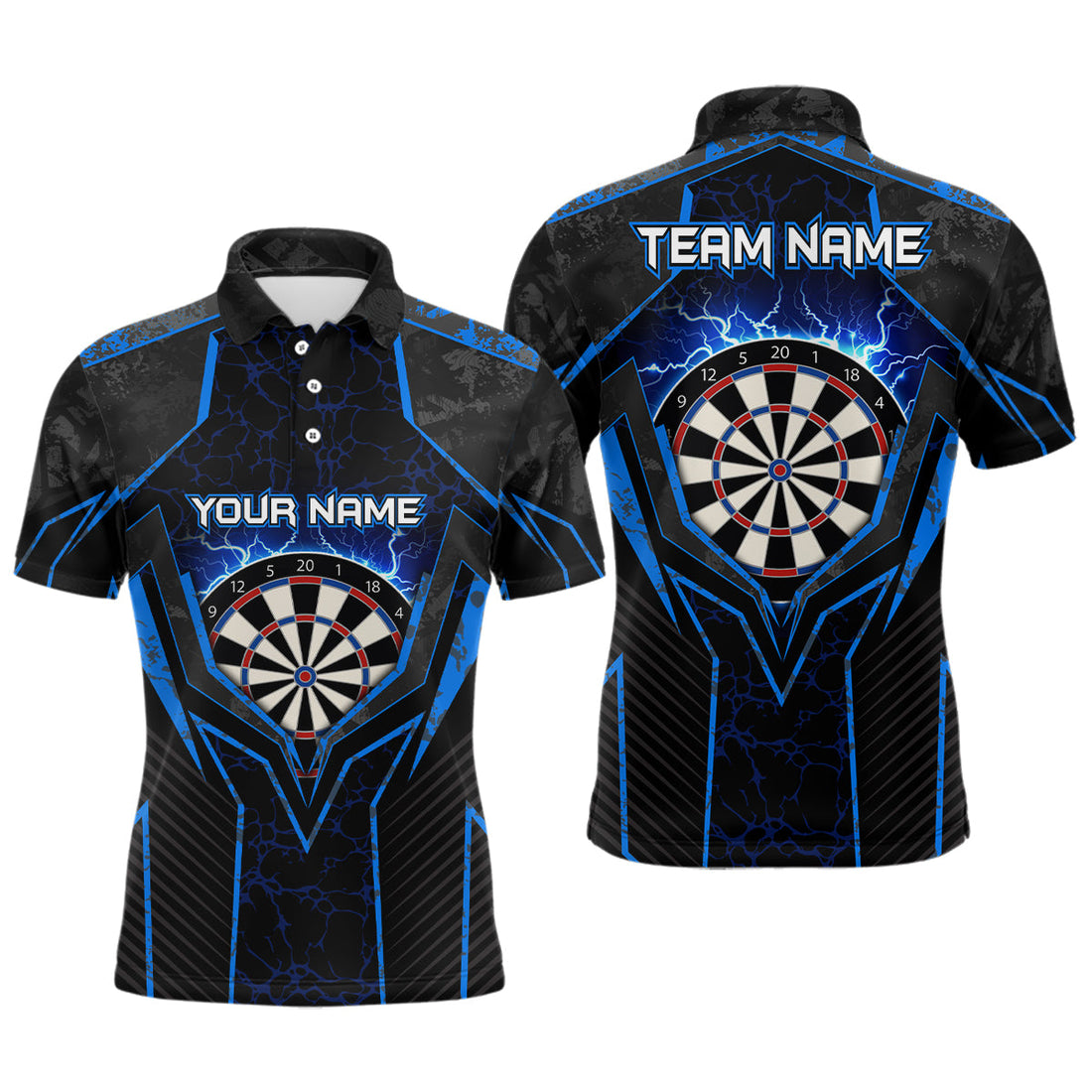 Blue Lightning Thunder Darts Custom Darts Dart