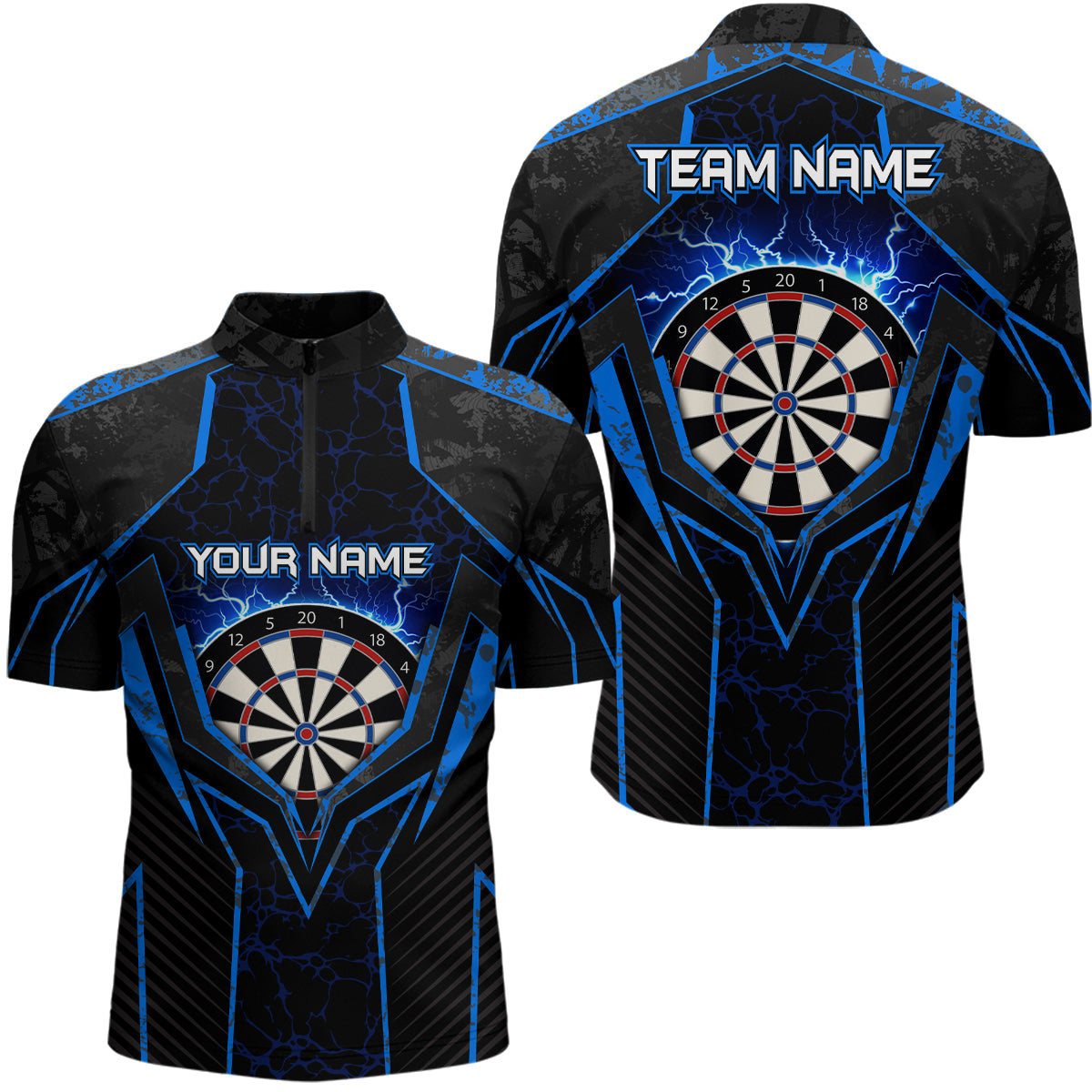Blue Lightning Thunder Darts Custom Darts Dart