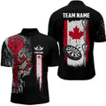 Canada Flag Skull Darts Custom Patriotic Darts Dart