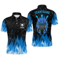 Blue Flame Skull Darts Custom Scary Darts Dart