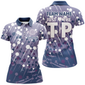 Navy Purple Darts Quarter-Zip Cool Darts Dart For Team