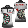 Personalized Dartboard Dart Quarter-Zip, Dart Custom Dart Team VHM1092