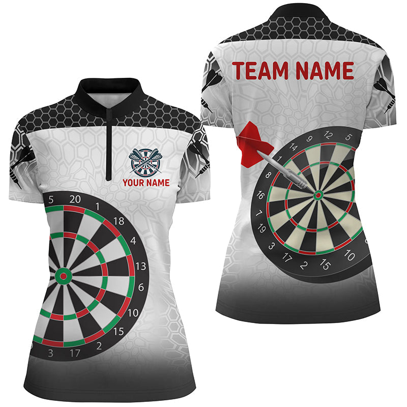 Personalized Dartboard Dart Quarter-Zip, Dart Custom Dart Team VHM1092