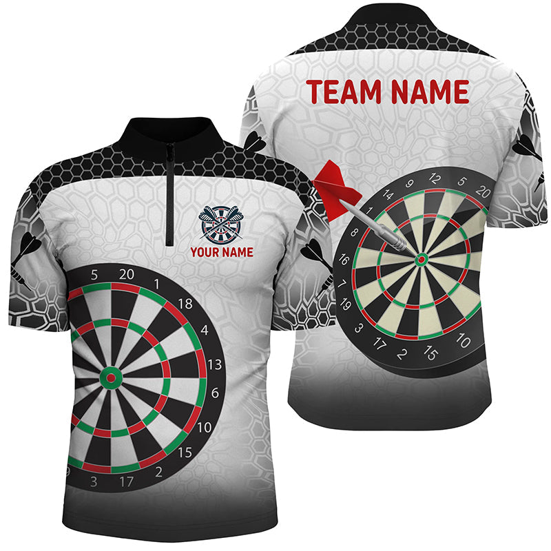 Personalized Dartboard Dart Quarter-Zip, Dart Custom Dart Team VHM1092