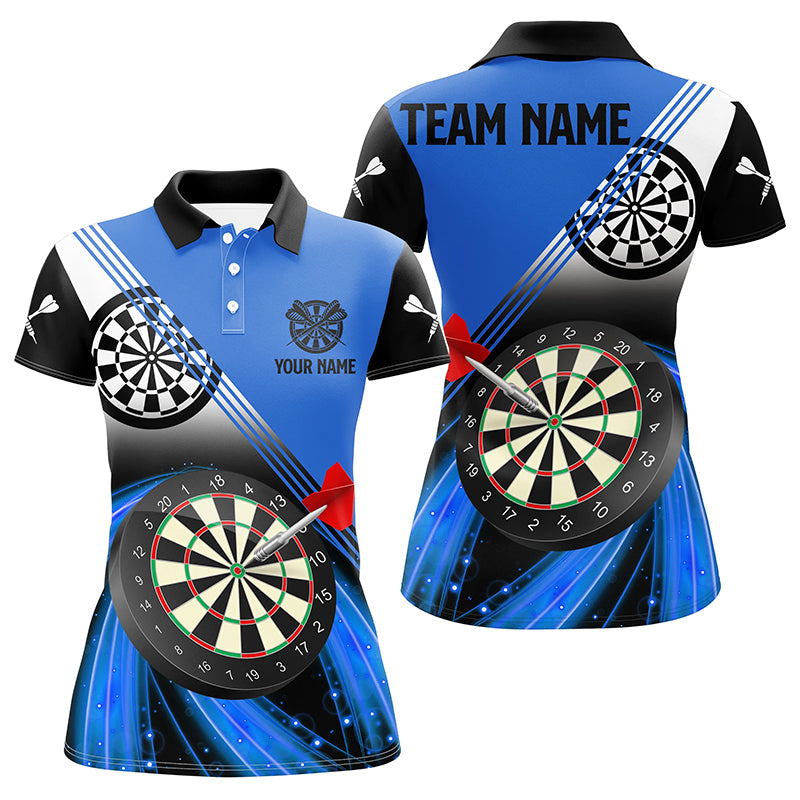 Personalized Blue Darts Quarter-Zip, Dart Team Custom Dart Apparel VHM1086