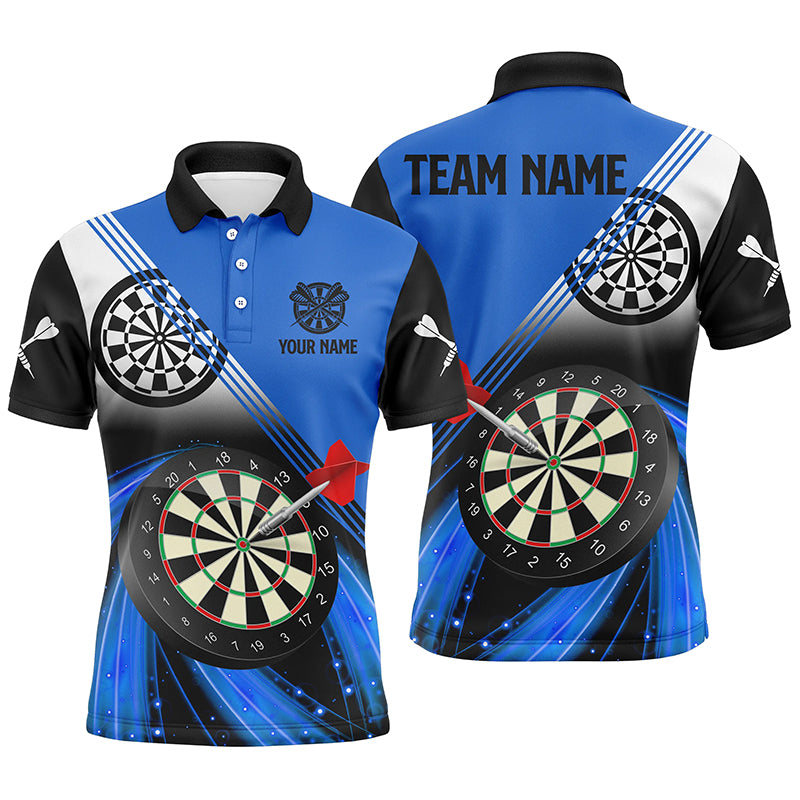 Personalized Blue Darts Quarter-Zip, Dart Team Custom Dart Apparel VHM1086