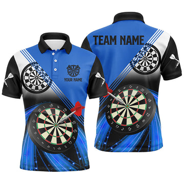 Personalized Blue Darts Quarter-Zip, Dart Team Custom Dart Apparel VHM1086