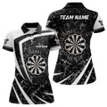 Personalized Black White Glass Break Dart Custom Dart Dart VHM1162