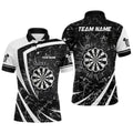 Personalized Black White Glass Break Dart Custom Dart Dart VHM1162