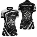 Personalized Black White Glass Break Dart Custom Dart Dart VHM1162