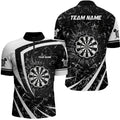 Personalized Black White Glass Break Dart Custom Dart Dart VHM1162