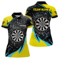 Personalized Yellow Blue Glass Break Dart Custom Dart Dart Team VHM1192